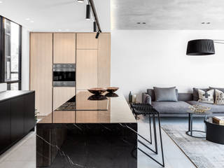 152 Waterkant , GSQUARED architects GSQUARED architects Cuisine minimaliste