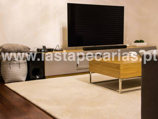 Casa Particular, Valongo, IAS Tapeçarias IAS Tapeçarias Living room Textile Amber/Gold