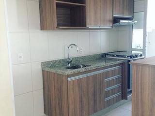 Apartamento Estilo Clean, Arquitetura Minuto Arquitetura Minuto 現代廚房設計點子、靈感&圖片 MDF