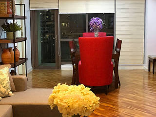 Two Bedrooms Condo at Rockwell, SNS Lush Designs and Home Decor Consultancy SNS Lush Designs and Home Decor Consultancy Dining room