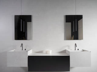 Lavabo CUBE PLUS, AZUVI AZUVI Minimal style Bathroom Ceramic