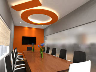 Commercial, In Design Decor In Design Decor Ruang Studi/Kantor Modern Kayu Wood effect