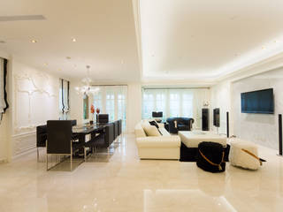 法式繾綣, 雅群空間設計 雅群空間設計 Classic style living room