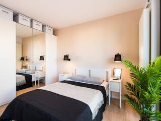 Mieszkanko dla dwojga, Perfect Space Perfect Space Dormitorios de estilo minimalista