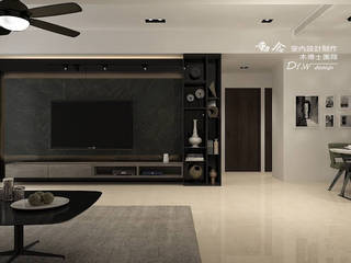 東方威尼斯, 木博士團隊/動念室內設計制作 木博士團隊/動念室內設計制作 Modern living room