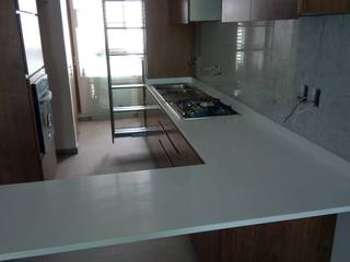 DISEÑO DE COCINAS , DISEÑO Y RITMO GEOMÉTRICO DISEÑO Y RITMO GEOMÉTRICO Modern kitchen MDF