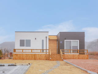 공간제작소 10py 형 대 모듈러주택, 공간제작소(주) 공간제작소(주) Casas de madera
