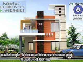 Modern Home Plan, Acha Homes Private Limited Acha Homes Private Limited