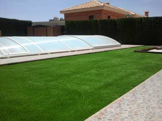 Solución para tus proyectos,, Albergrass césped tecnológico Albergrass césped tecnológico 모던스타일 정원