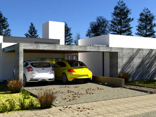 CASA D - Oro Verde, TTEM Arquitectura TTEM Arquitectura Detached home