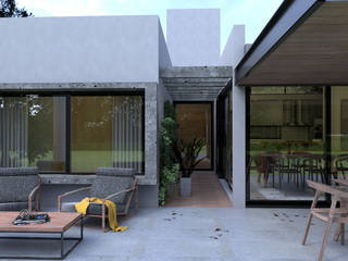 CASA D - Oro Verde, TTEM Arquitectura TTEM Arquitectura منزل عائلي صغير