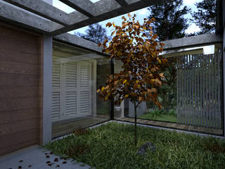 CASA D - Oro Verde, TTEM Arquitectura TTEM Arquitectura منزل عائلي صغير