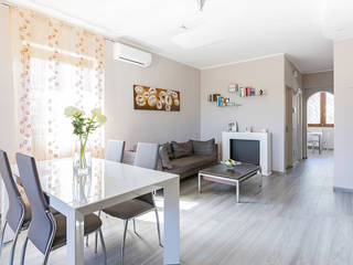 Ristrutturazione appartamento a Chioggia, Venezia, Facile Ristrutturare Facile Ristrutturare Modern living room
