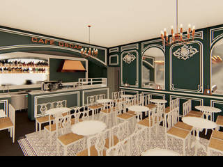 Café Oscar_Guimarães, Traço M - Arquitectura Traço M - Arquitectura พื้นที่เชิงพาณิชย์