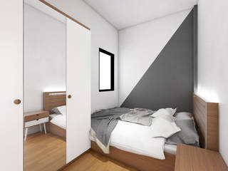 Bedroom Interior, viku viku Moderne Schlafzimmer