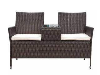 Salotti da Giardino, GiordanoShop GiordanoShop Modern Garden Rattan/Wicker Turquoise