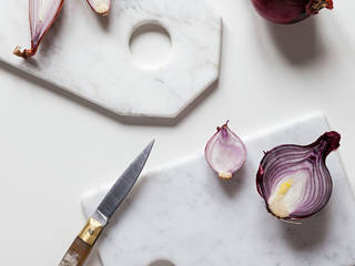 Convivio Trivet - MINI, MIXED, MAXI, ESPIdesign ESPIdesign Modern kitchen Marble White Kitchen utensils