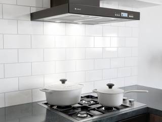 Elegancka kuchnia z okapem Nomina 60 black, GLOBALO MAX GLOBALO MAX Cocinas de estilo clásico