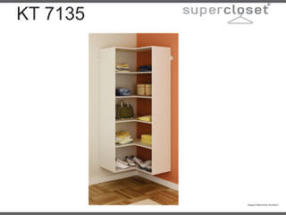 Ambiente Completo Closet, SuperClosets SuperClosets Phòng ngủ phong cách hiện đại MDF