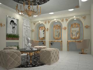 beauty salon, ET.CAD ET.CAD مساحات تجارية فلز