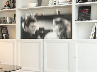 Parete attrezzata classica su progetto, Idea Stile Idea Stile Living room Wood Wood effect