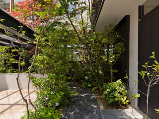 芦屋の家2, エイチ・アンド一級建築士事務所 H& Architects & Associates エイチ・アンド一級建築士事務所 H& Architects & Associates Wooden houses Wood Wood effect