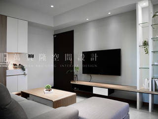 福馨建設-優活II/禾雅. Nordic, SING萬寶隆空間設計 SING萬寶隆空間設計 Living room