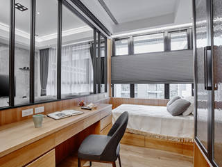 在異鄉思念, 安提阿設計有限公司 安提阿設計有限公司 Dormitorios de estilo moderno