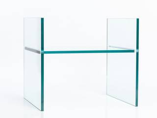 Glass Soul, Minimal Studio Minimal Studio Minimalistische Wohnzimmer Glas Transparent