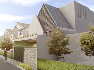 MR House, TIES Design & Build TIES Design & Build Rumah Gaya Industrial