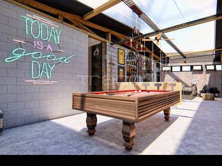 Gentleman's BarberShop, Traço M - Arquitectura Traço M - Arquitectura مساحات تجارية