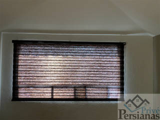 Persianas Sheer Elegance Chocolate Habitaciones, PRIVE PERSIANAS PRIVE PERSIANAS กำแพง