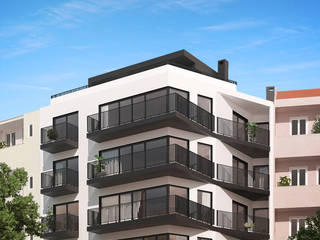 Victor Bastos Apartments, LABviz LABviz Moderne huizen