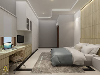 House in Banjar Wijaya, Tangerang, The Ground Market The Ground Market Chambre d'adolescent