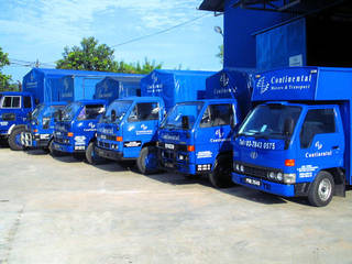 Fleet Trucks, Continental Movers & Storage Continental Movers & Storage Industrial style study/office