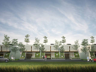 wakowako residence, midun and partners architect midun and partners architect Rumah Modern