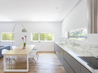 FADD Architects Cocinas de estilo moderno Mármol