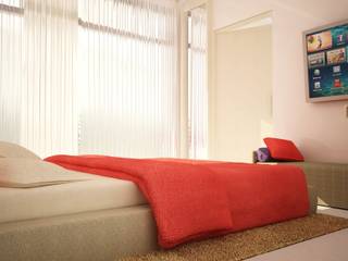 Edificio Canela, MACC PROYECTS MACC PROYECTS Modern style bedroom