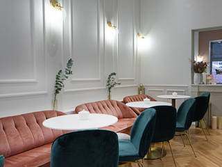 Classy Cupcake Store, Ivy's Design - Interior Designer aus Berlin Ivy's Design - Interior Designer aus Berlin Commercial spaces Engineered Wood Transparent