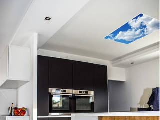 keuken verwarming , Heat Art - infrarood verwarming Heat Art - infrarood verwarming Cocinas modernas Vidrio