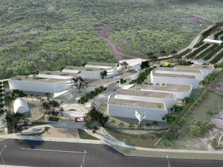 UNIVERSIDAD SERGIO ARBOLEDA SEDE BARRANQUILLA , DOMOS ARQUITECTURA S.A.S DOMOS ARQUITECTURA S.A.S Commercial spaces