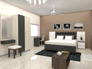 Interior designing , Brahmaa Interiors Brahmaa Interiors 모던스타일 침실