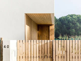 Casa Namu, [i]da arquitectos [i]da arquitectos أبواب خشب Wood effect