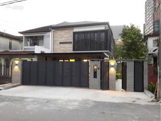 House build construction and renovation., Focal Contracting Sdn Bhd Focal Contracting Sdn Bhd Bungalows Sandstone