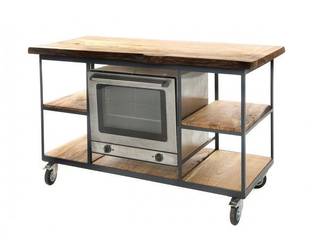 Industrial furniture, Kings crafts co Kings crafts co Cocinas de estilo industrial Madera Acabado en madera