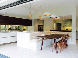 Open-plan kitchen/dining extension, WALK INTERIOR ARCHITECTURE + DESIGN WALK INTERIOR ARCHITECTURE + DESIGN Cocinas de estilo moderno