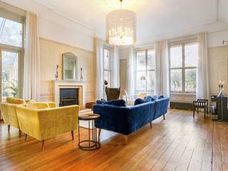 Vibrant Victorian House, WALK INTERIOR ARCHITECTURE + DESIGN WALK INTERIOR ARCHITECTURE + DESIGN Eclectische woonkamers