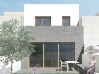 Proyecto de obra nueva de vivienda unifamiliar en Valdemoro, Reformmia Reformmia Casas modernas