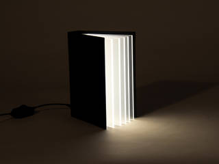 Light Book, Pascalina Pascalina オリジナルデザインの リビング テキスタイル アンバー/ゴールド