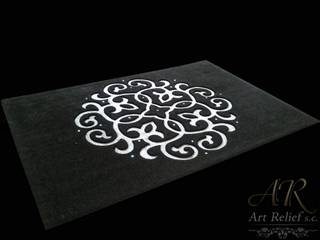 3D – nowoczesne dywany, ArtRelief S.C. ArtRelief S.C. Quartos modernos